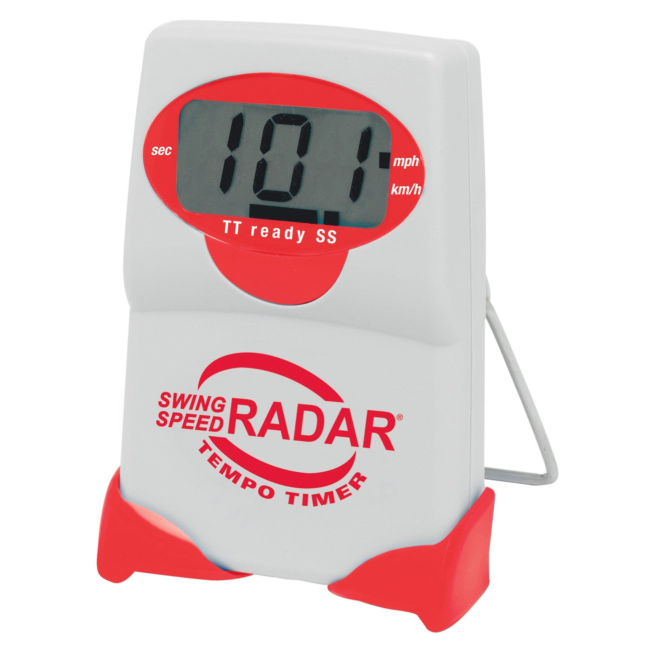 Swing speed radar outlets and tempo timer